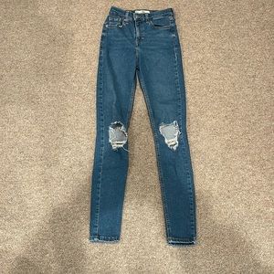 Top shop Ripped Jamie Jeans